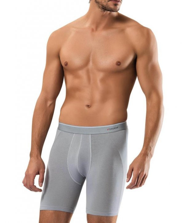 3lü Erdem 1470 Pamuk Elastan Uzun Boxer - 2