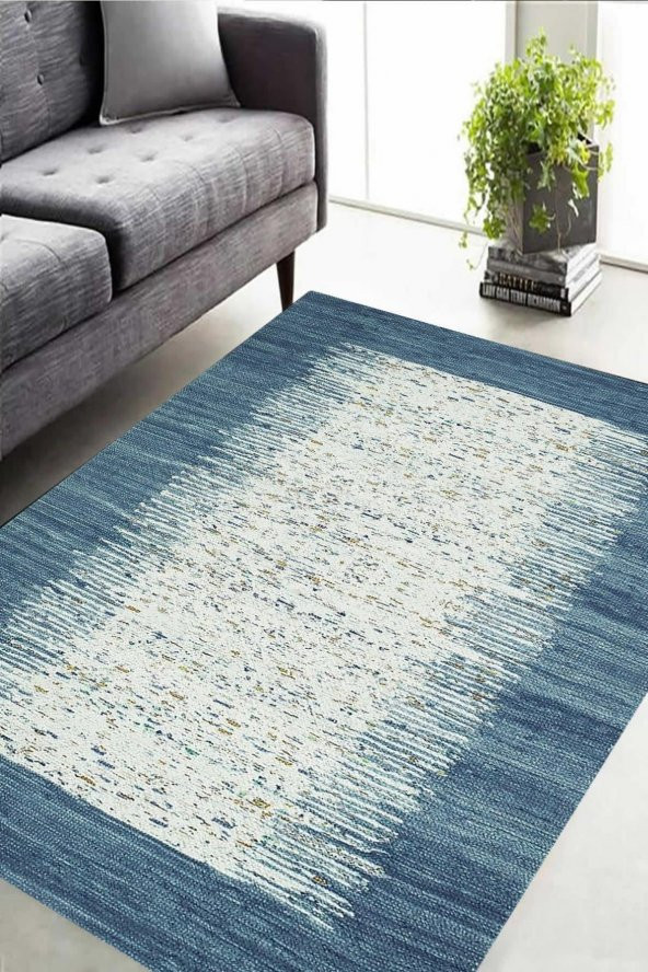 Diijital Baskı Kaymaz Taban Halı Mvh 049  RENKLİ 160X230