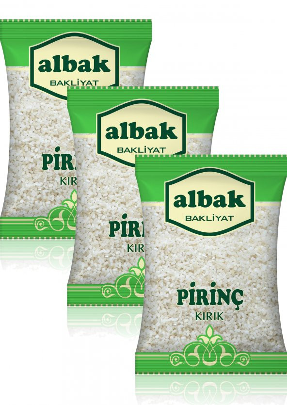 Albak Baldo Kırık Pirinç x3 Adet 1 kg