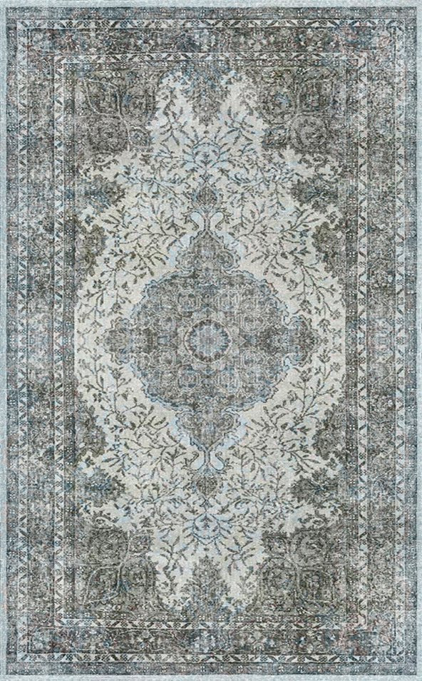 Diijital Baskı Kaymaz Taban Halı Mvh 204  RENKLİ 080X300 - 2