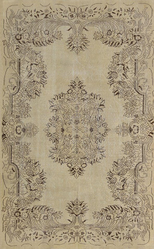 Diijital Baskı Kaymaz Taban Halı Mvh 228  RENKLİ 120X180 - 2