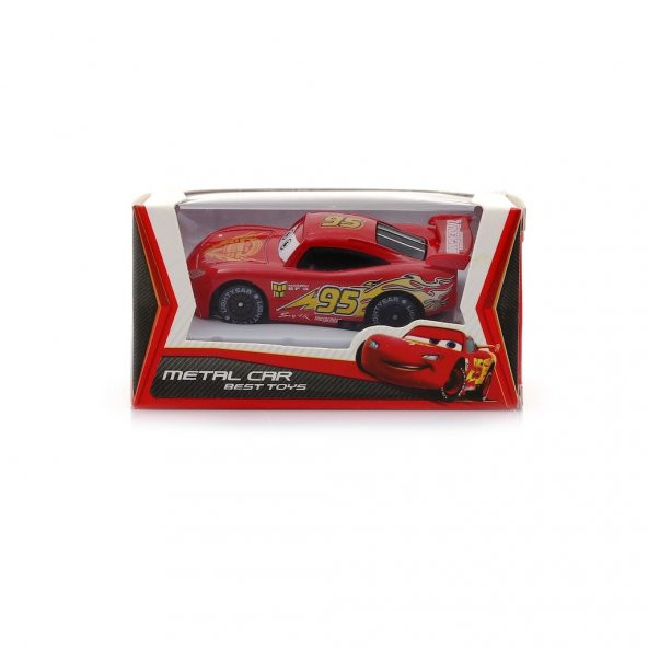 Cars Şimşek Mcqueen mini Metal Araba kutulu - 3