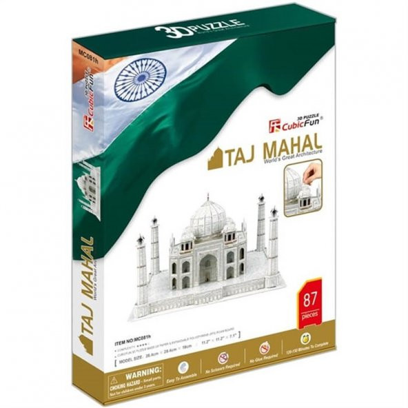 Cubic Fun 3D Puzzle Taç Mahal ( Taj Mahal )