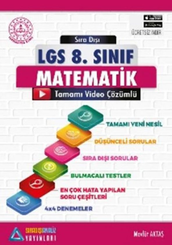 Sıradışı Analiz LGS 8. Sınıf Matematik Video Çözümlü Soru Bankası Yeni