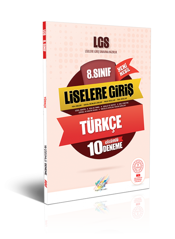 FDD 8. Sınıf LGS Türkçe 10 Çözümlü Deneme