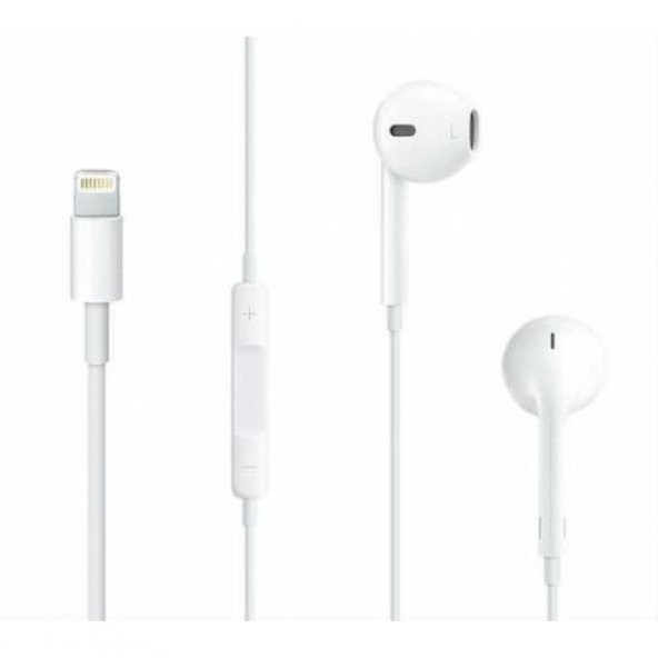 Apple İphone 11, 11 Pro Uyumlu Mikrofonlu Kulaklık, Kablolu Lightning Kulaklık