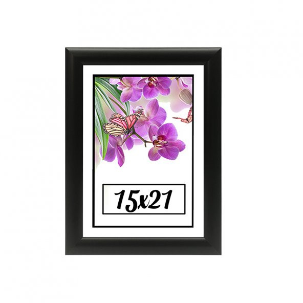15x21 Fotoğraf Çerçevesi (SİYAH)