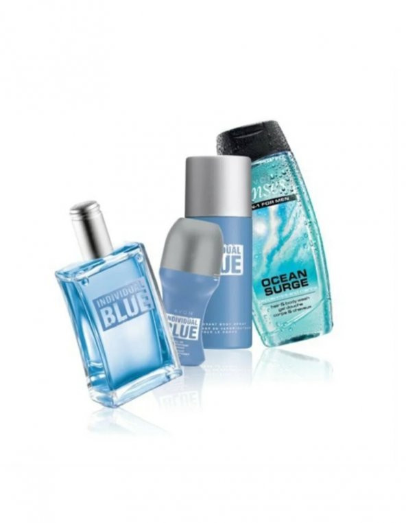 AVON Individual Blue Erkek Parfüm Seti