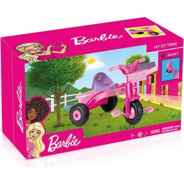 DOLU BARBIE İLK BİSİKLETİM PEMBE 1606 - 4