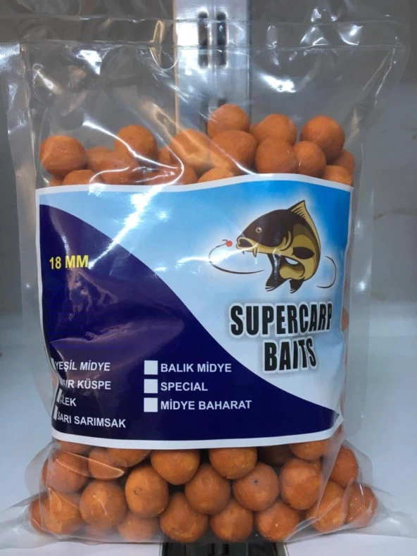 SuperCarp Baits 18mm Boili 1kg Orman Meyveli ( TuttiFrutti )