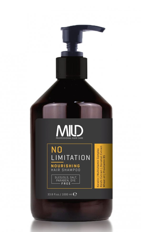 Mild No Limitation Nemlendirici Şampuan 500ML