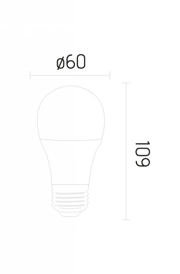 ERA EA 3060 9W Led Ampul Beyaz Işık 6500K E27 Duy - 2