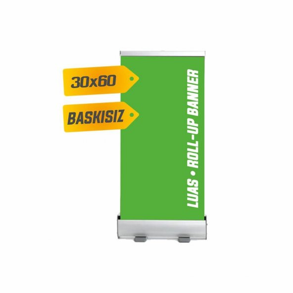 Roll Up Banner 30x60 cm