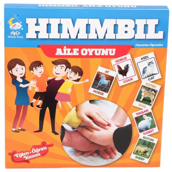 Hımmbıl Aile Oyunu Hayvanları Öğrenelim (Hımbıl) Zeka Strateji