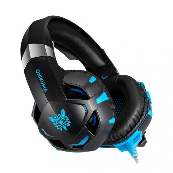 Onikuma K2 Pro With Led Gaming Kulaklık Siyah/Mavi