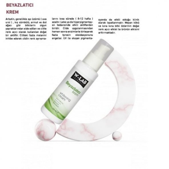 wlab kozmetik Beyazlatıcı Krem 100 ML w-lab kozmetik - 3