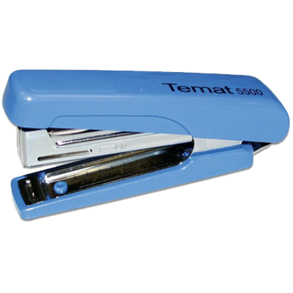 Temat Küçük Zımba Makinası Mini 20 SY No:10 Mavi 5500