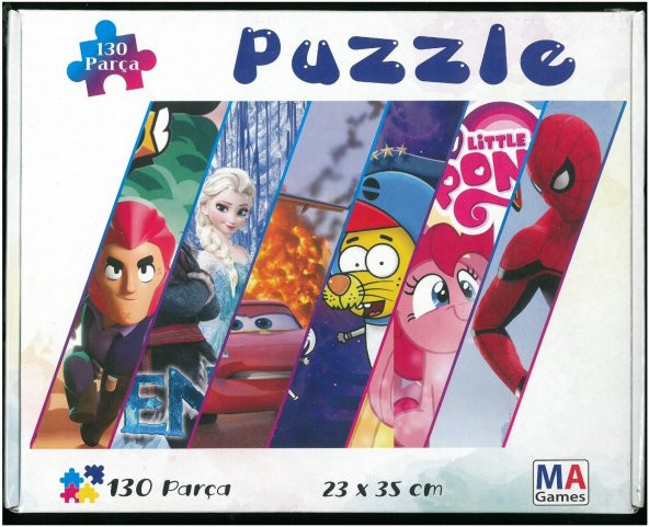 130 prç pony puzzle