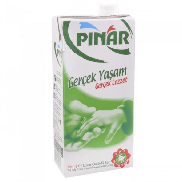 Pınar Tam Yağlı Süt 12 x 1 L