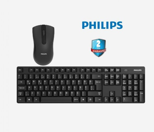 PHİLİPS Kablosuz Klavye Mouse Set - 1