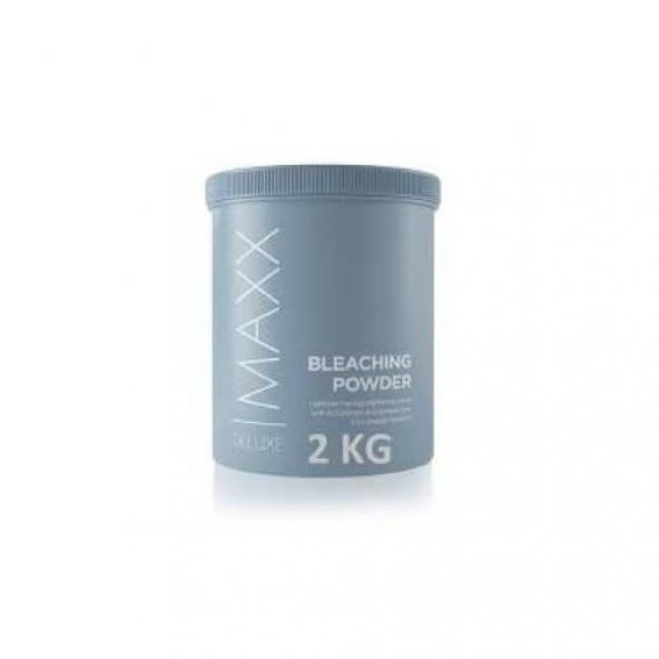 MAXX Duluxe Bleaching Powder 2000 Gr. (Pudra Toz Renk Açıcı- Gri