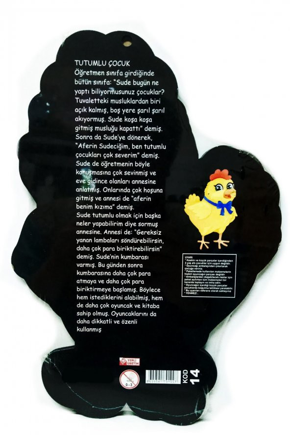 Civciv Şekilli Ahşap Puzzle Yapboz Yeni Ürün - 2