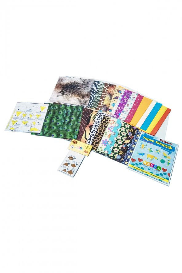 Hayal Origami Kağıdı 5li Set - Hediyeli - 2