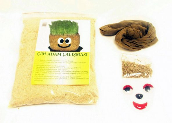 Hayal Çim Adam Yapım Seti - 2 Paket