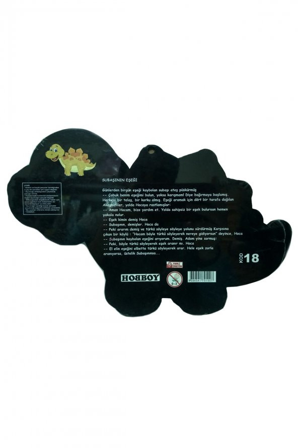 Dinazor Şekilli Ahşap Puzzle Yapboz Yeni Ürün - 2