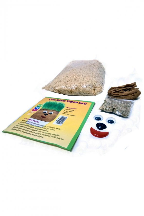 Hayal Çim Adam Yapım Seti - 10 Paket-Ücretsiz Kargo - 2