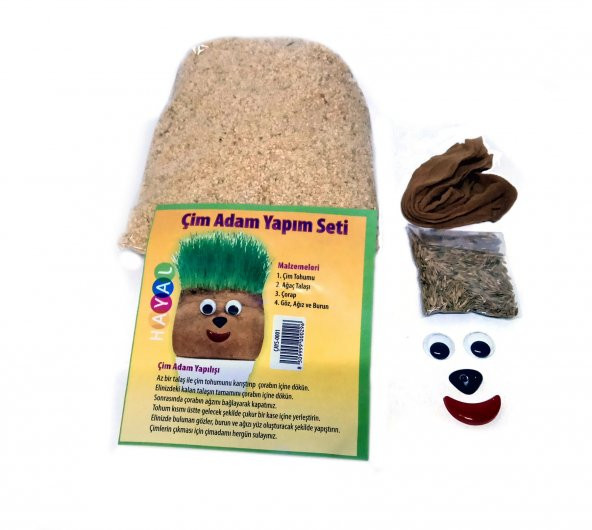 Hayal Çim Adam Yapım Seti - 25 Paket - Resim 2