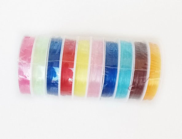 Hayal Misina İpi Renkli, Lastikli - 2