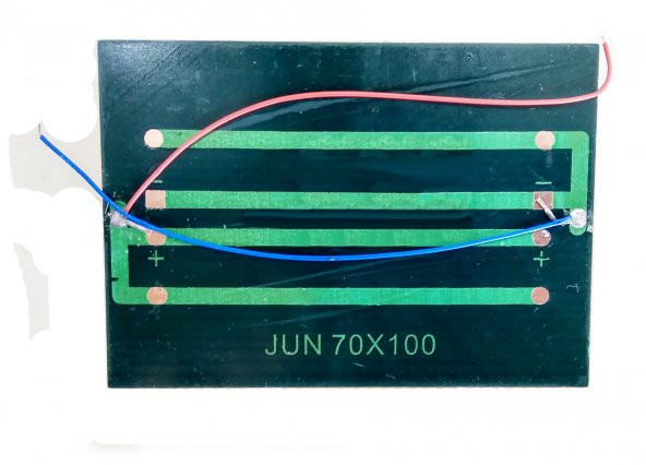 Güneş Enerji Paneli 7 cm x 10 cm, Solar Panel  6volt 1watt - 2