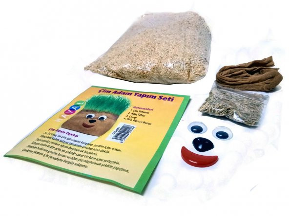 Hayal Çim Adam Yapım Seti - 50 Paket - 2