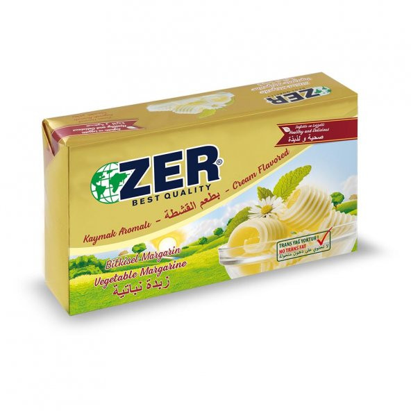 Zer Kahvaltılık Margarin 200gr x 1 Paket