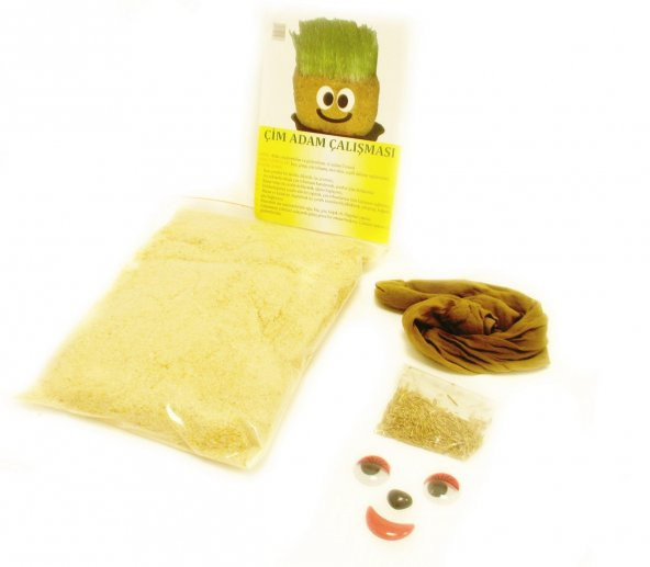 Hayal Çim Adam Yapım Seti - 60 Paket Ücretsiz Kargo