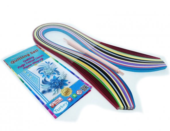 Ekonomik Quilling Öğrenci Seti - Kalın Set - 10mm - 2