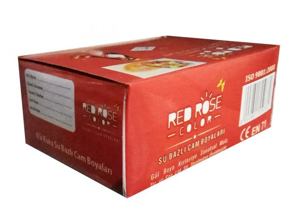 Cam Boyası 6 Renk Redrose - 3