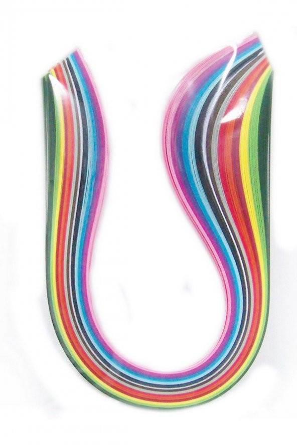 Hayal 3mm 15 Renkli 300 Adetli Quilling Kağıdı
