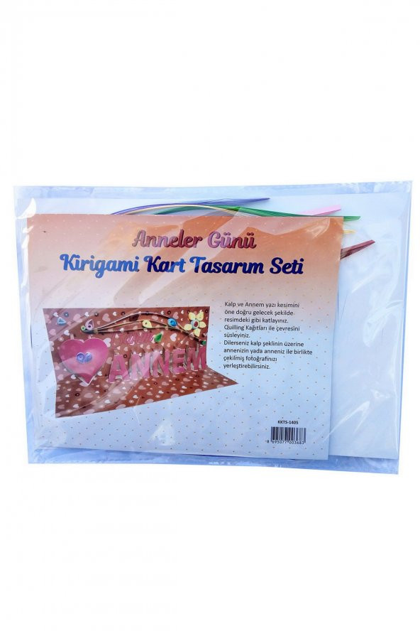 Annelere Hediyelik  Krigami Tasarım Seti