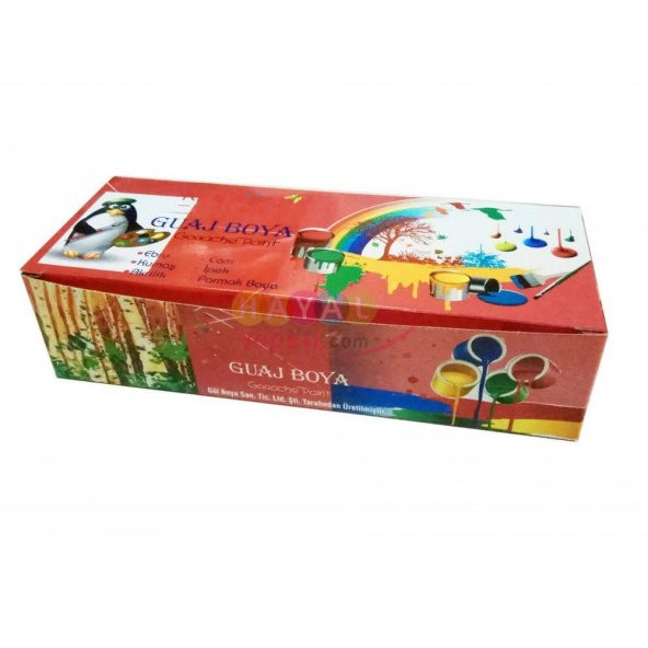 Guaj Boyası 10 Renk Redrose - 2