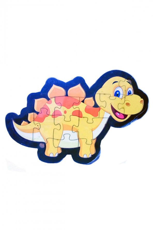 Dinazor Şekilli Ahşap Puzzle Yapboz Yeni Ürün