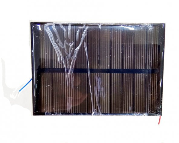 Güneş Enerji Paneli 7 cm x 10 cm, Solar Panel  6volt 1watt