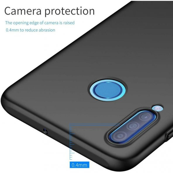 Honor 20 Lite Kamera Korumalı Kaliteli Soft Silikon Kılıf - Resim 11
