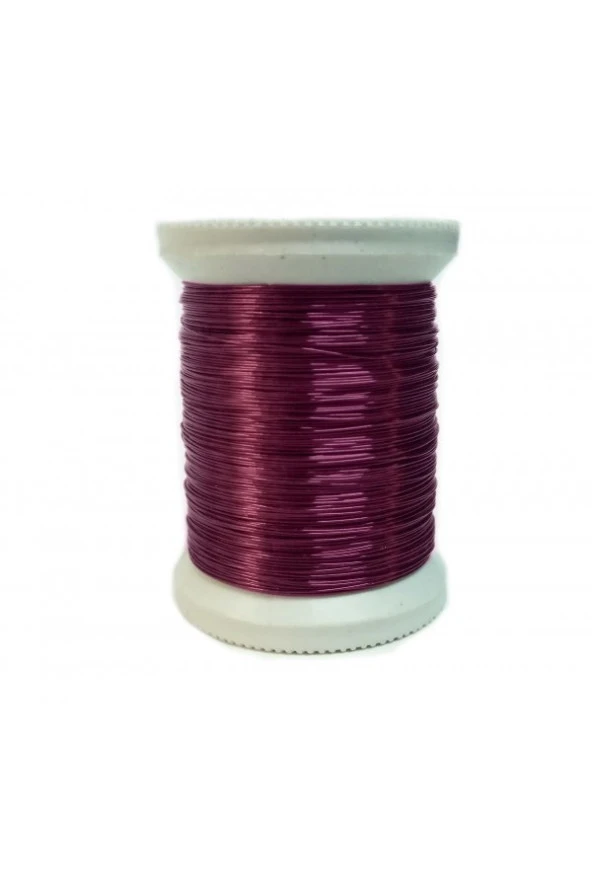 Hayal Filografi Teli Parlak Bordo Renk100 gr, 150 mt - HFT-1036