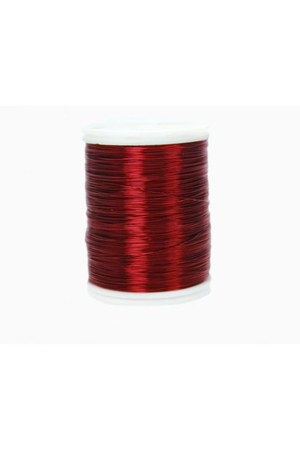 Hayal Filografi Teli Koyu Kırmızı Renk 100 gr, 150 mt - HFT-1005