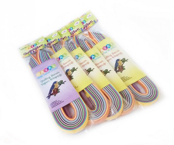 Hayal Quilling Öğrenci Seti - 1cm Kalın Set - 4