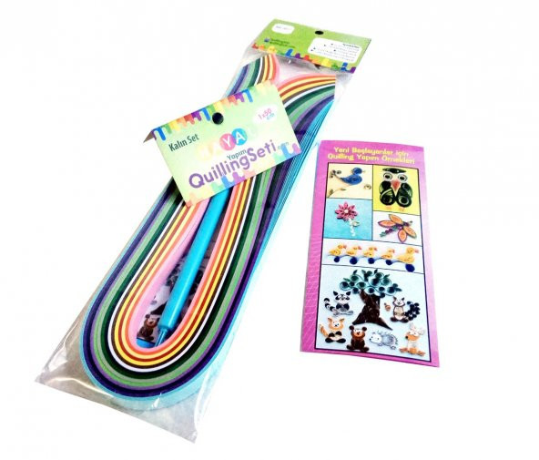 Hayal Quilling Öğrenci Seti - 1cm Kalın Set - 6