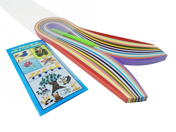 Hayal Quilling Öğrenci Seti - 1cm Kalın Set - 8