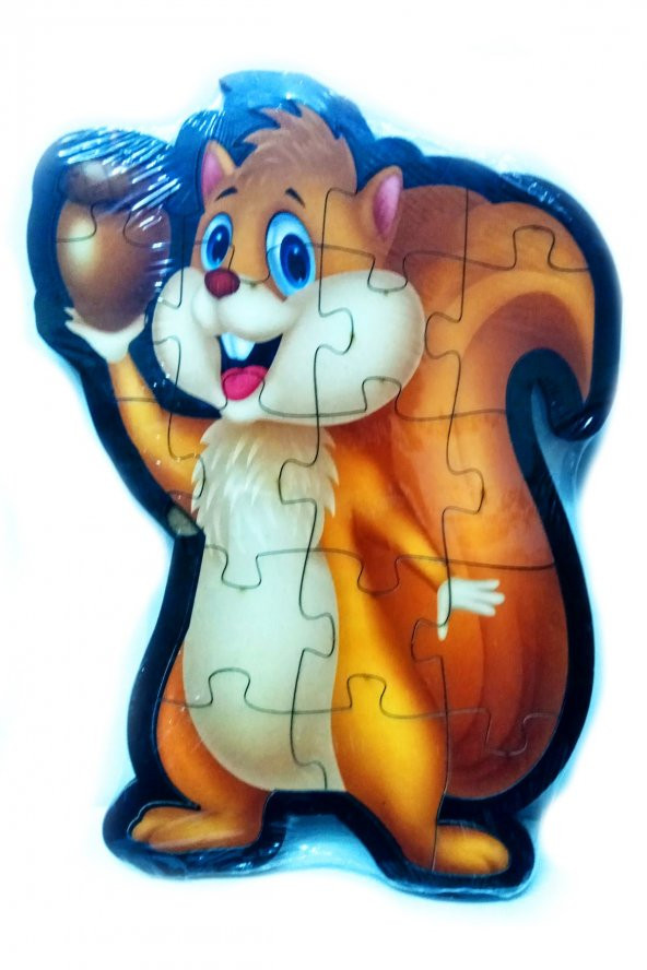 Sincap Şekilli Ahşap Puzzle Yapboz Yeni Ürün